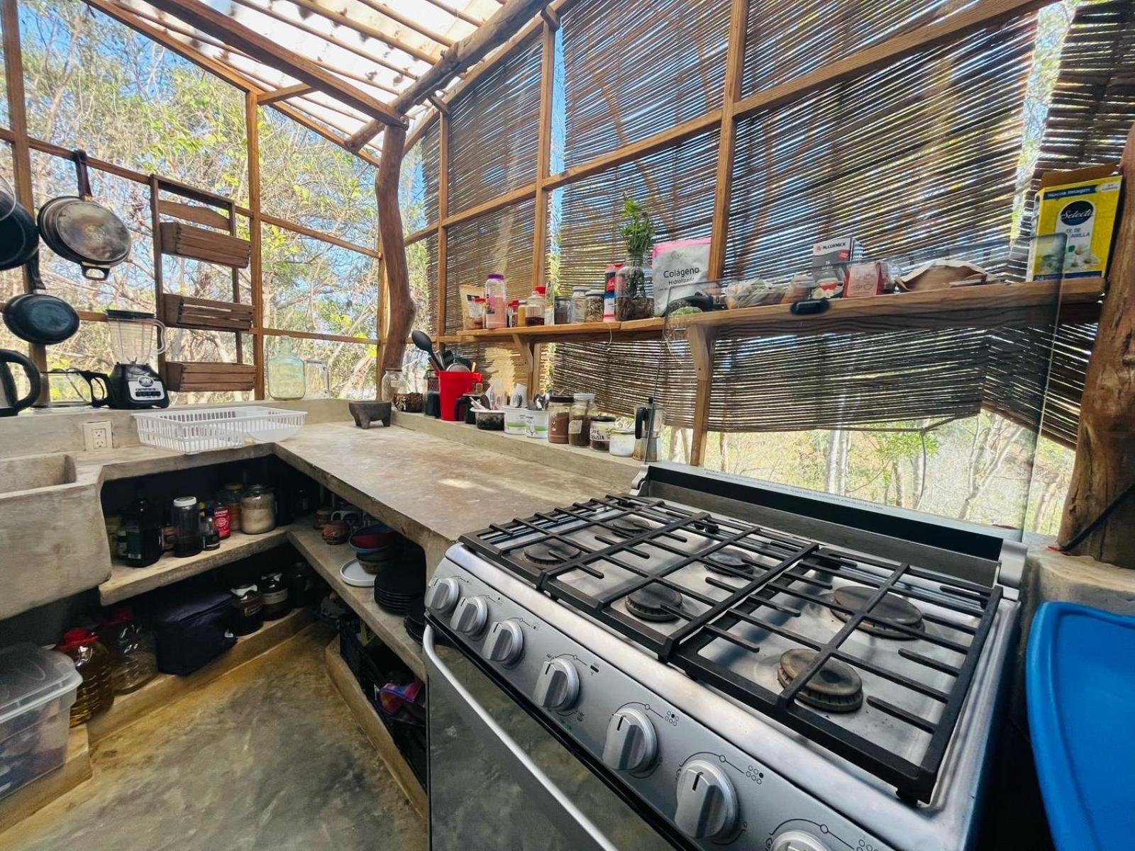 Bajo Las Estrellas Eco Glamping Mazunte Eksteriør bilde