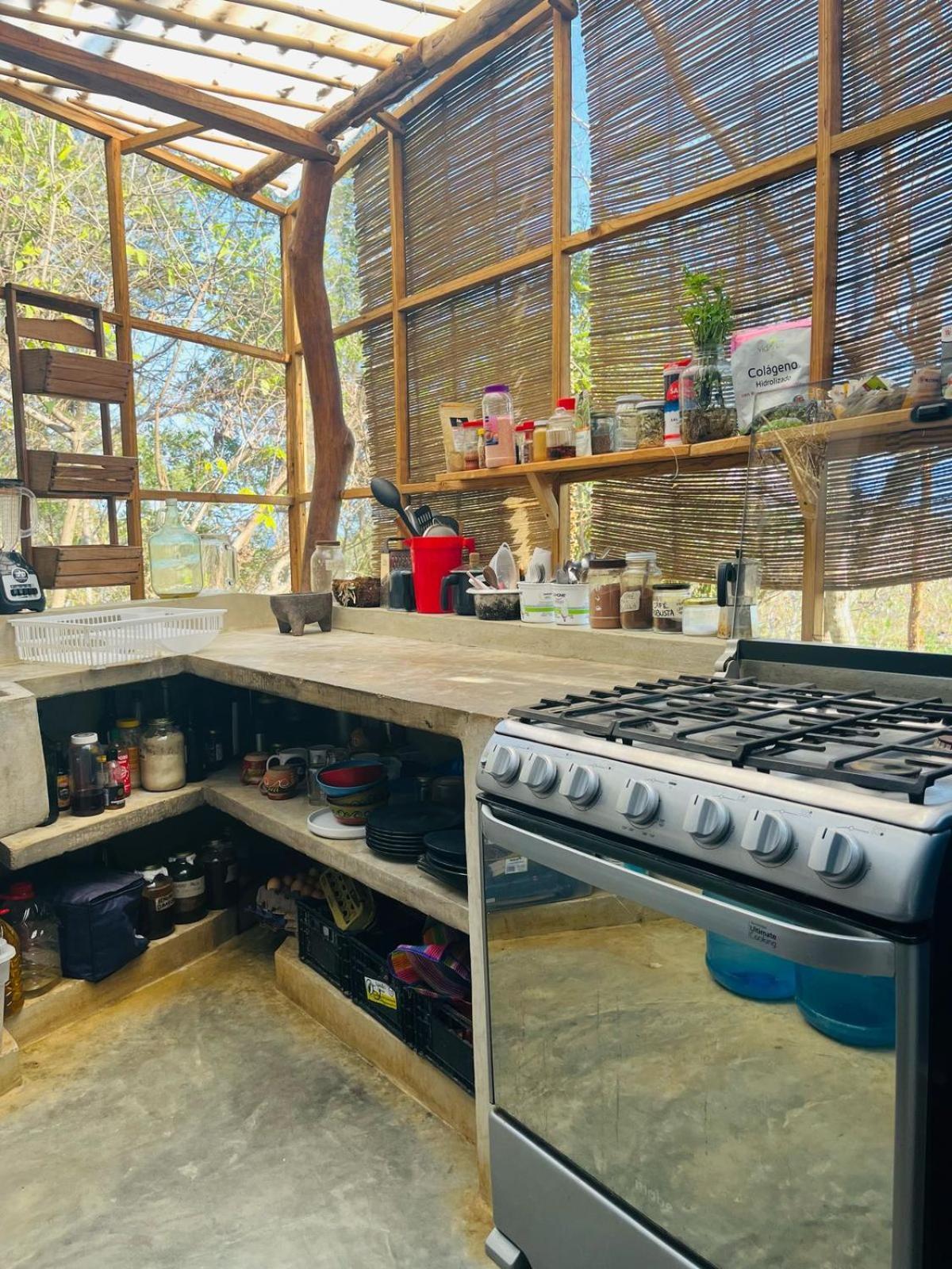 Bajo Las Estrellas Eco Glamping Mazunte Eksteriør bilde